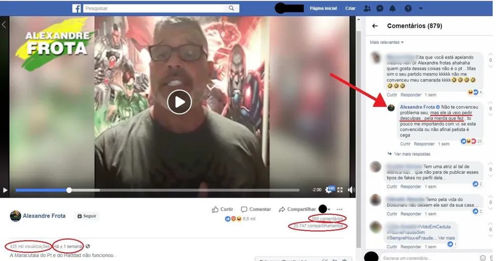 Prova apresentado pela defesa de Gerson em processo contra Alexandra Frota &mdash; Foto: Reprodu&ccedil;&atilde;o