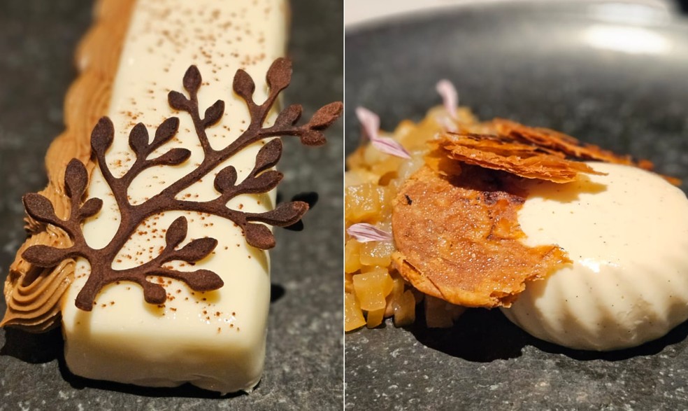 Alloro: tiramisù e pana cota — Foto: Cláudia Meneses / Agência O Globo