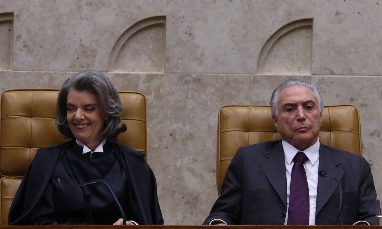 Ministra Cármen Lúcia foi a segunda indicação do ex-presidente Lula ao Supremo  — Foto: André Coelho / Agência O Globo