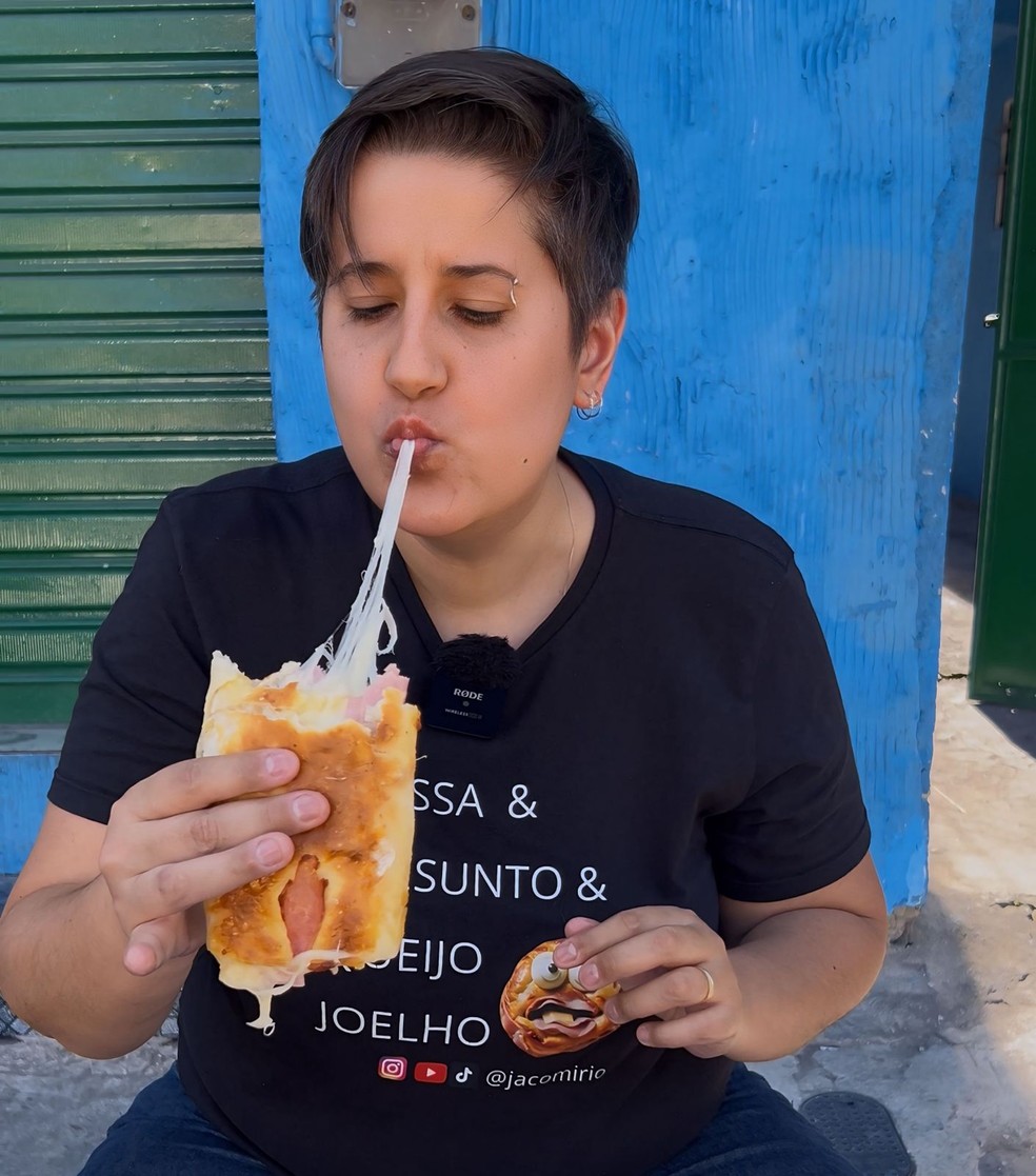 An influencer recorded the experience of trying 182 knees in Rio de Janeiro – Image: Personal archive