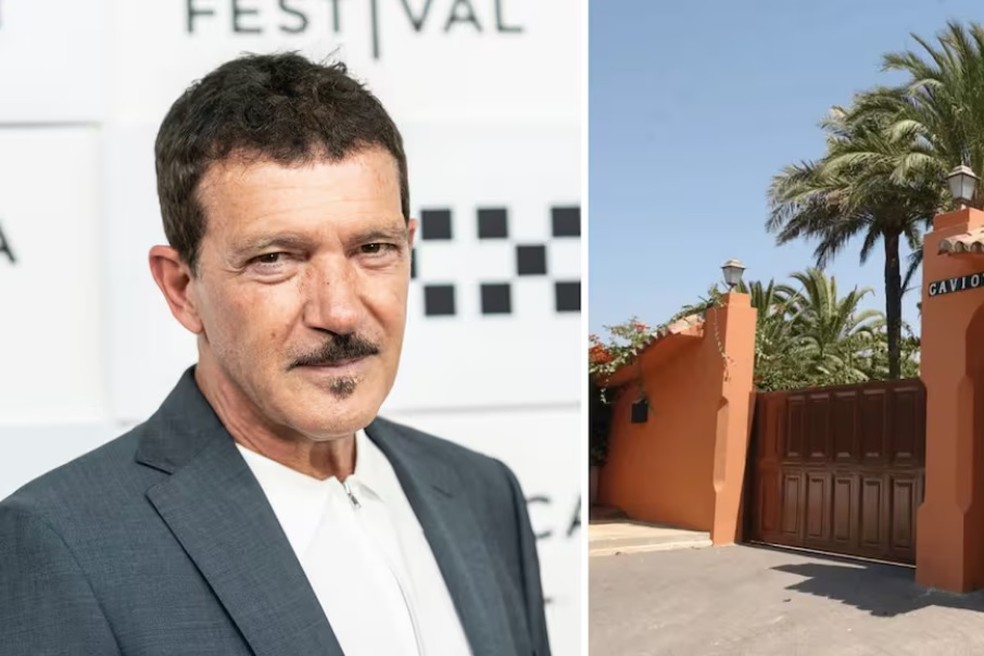 Antonio Banderas e sua propriedade em Marbella, na Espanha — Foto: La Nacion
