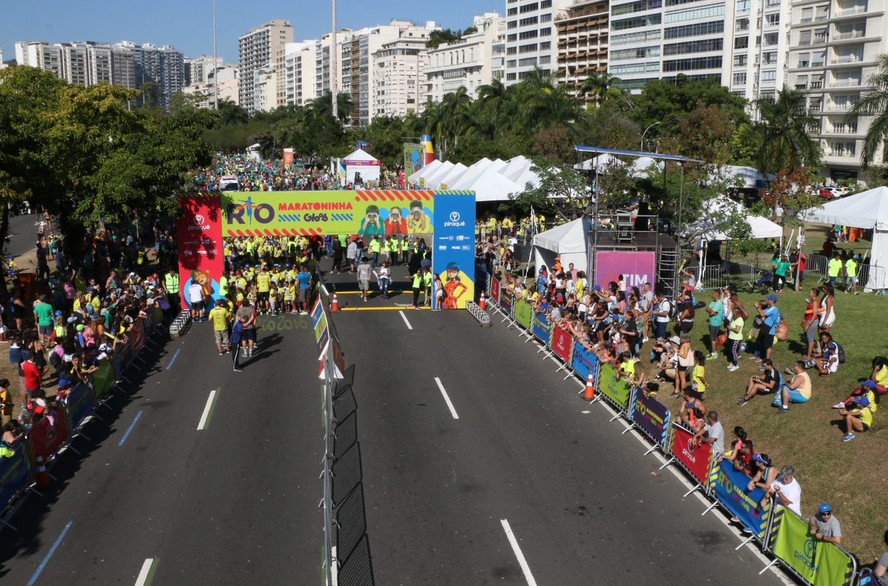 Última corrida infantil  realizada pelos mesmos organizadores da Maratona do Rio ocorreu em 2018