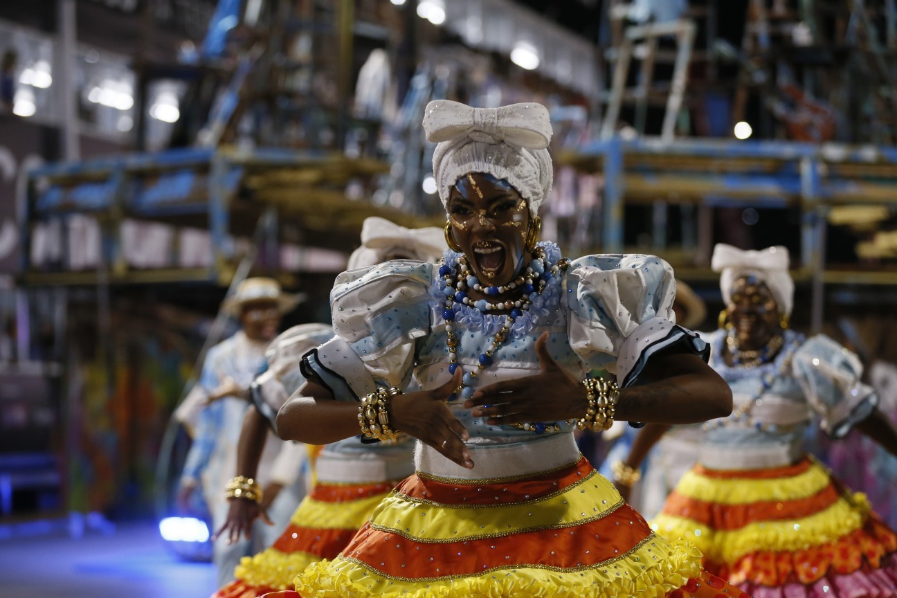 Desfile da Vila Isabel — Foto: Marcelo Theobald.