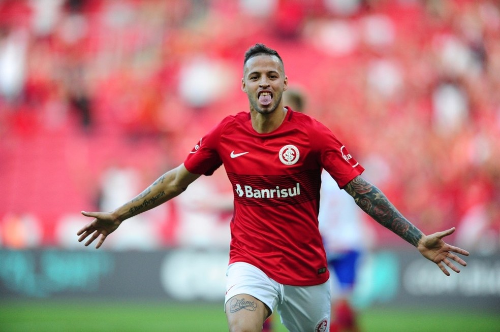 Nico López pelo Inter — Foto: DIVULGAÇÃO