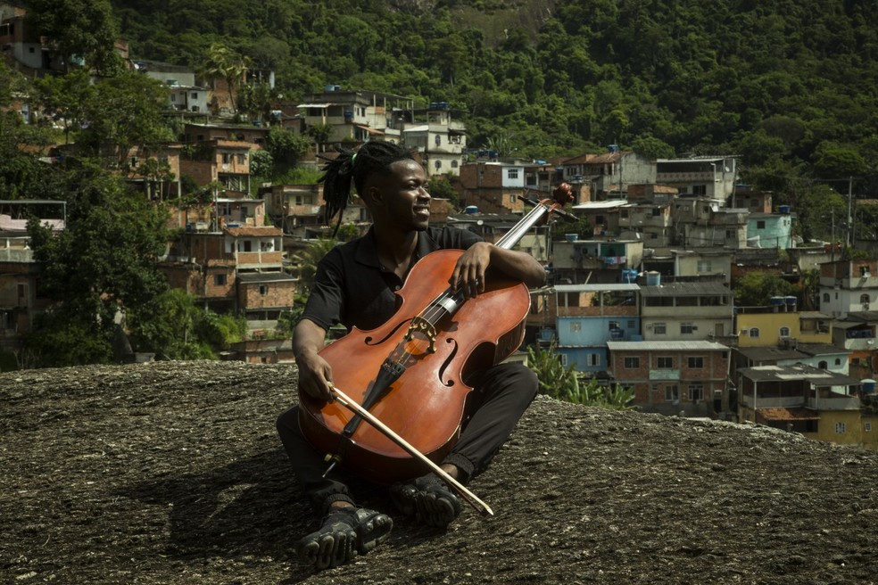 O violoncelista Luiz Carlos Justino, acusado injustamente — Foto: Guito Moreto