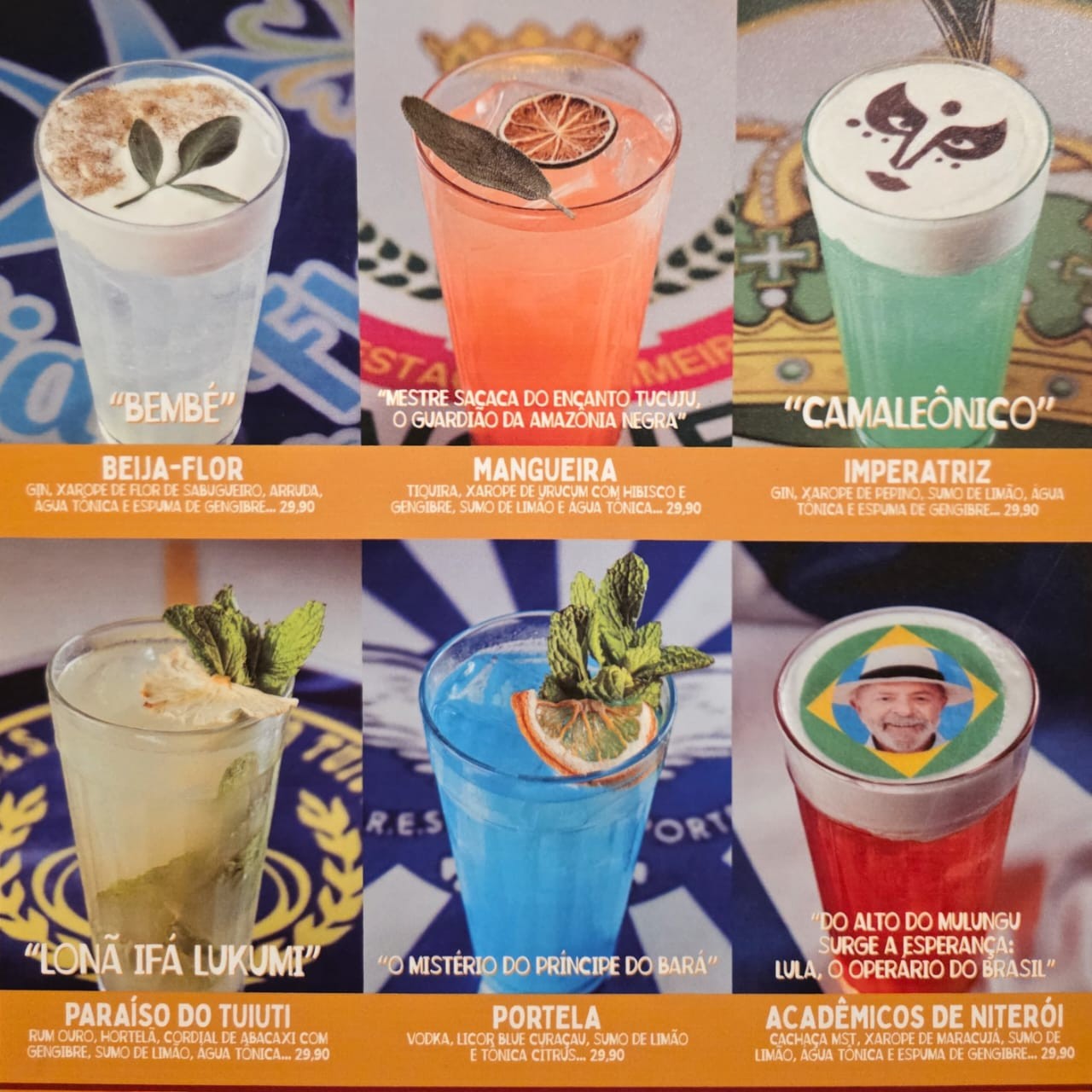 Bar no Maracanã transforma enredos das escolas de samba em pratos e ...