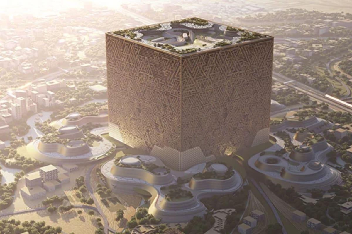 Mukaab: Saudistas retomam construção de maior edifício do mundo, com espaço para abrigar até 20 Empire State Buildings - QTU Questões do Universo