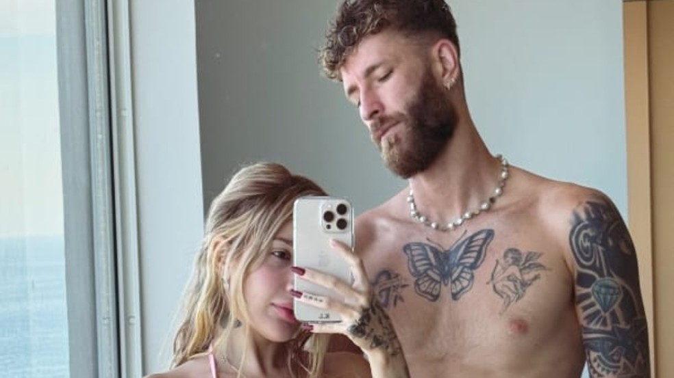 Karoline Lima e Léo Pereira — Foto: Reprodução Instagram