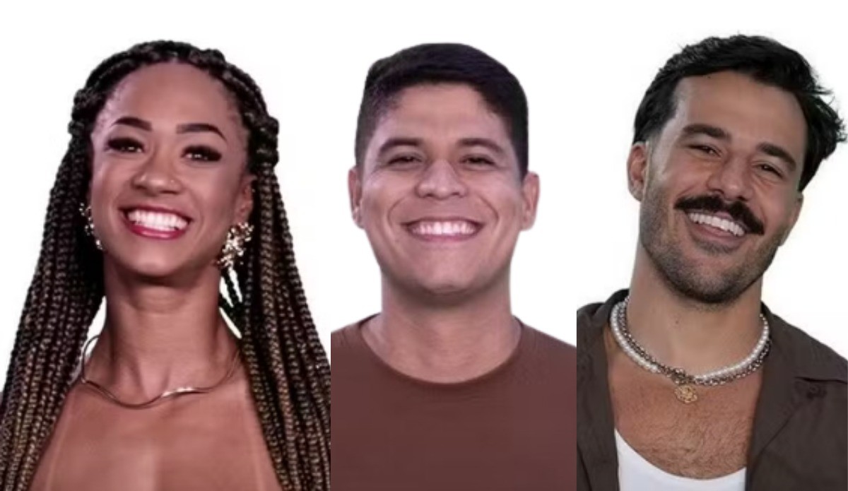Enquete ‘BBB 25’: quem deve ser eliminado no paredão entre Aline, Guilherme e Mateus?