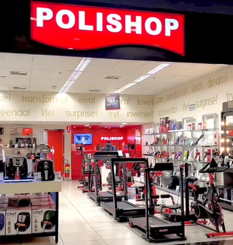 Polishop fecha mais da metade de suas lojas físicas