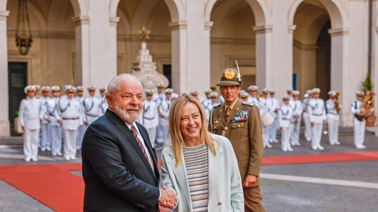 Lula elogia premier de extrema direita da Itália e diz que diferenças ideológicas não devem barrar diplomacia