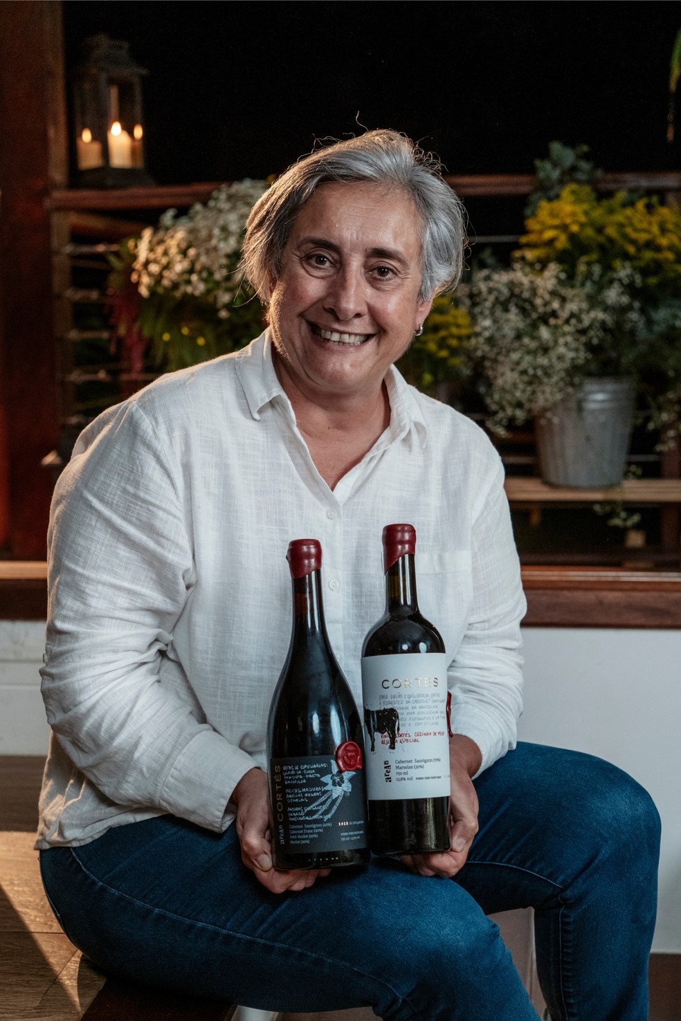 A sommelière Luciana Bernardes — Foto: Divulgação