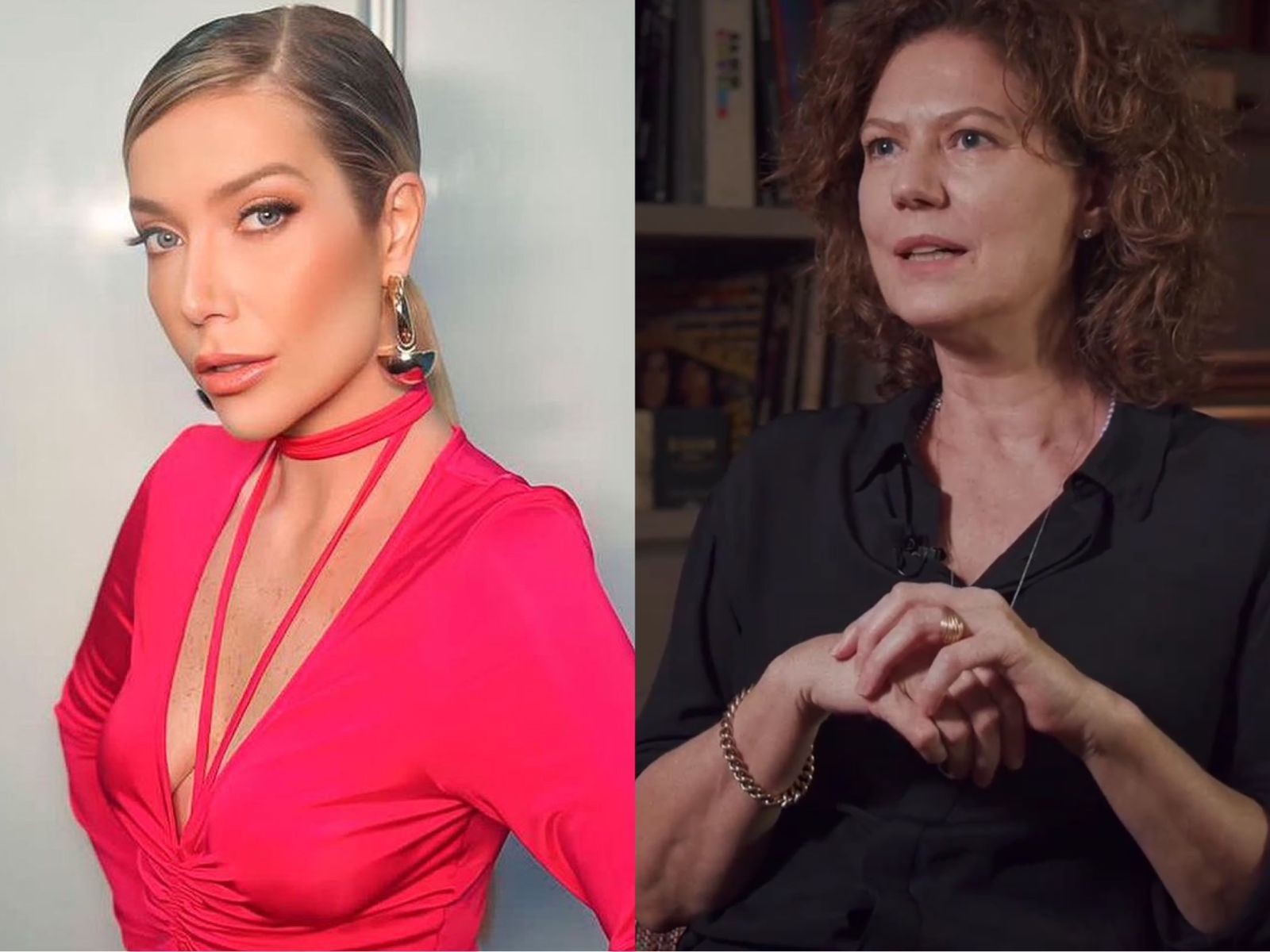 Luiza Possi também tem um parentesco com Patrícia Pillar. A atriz é prima de Líber, pai da cantora — Foto: Reprodução/Instagram