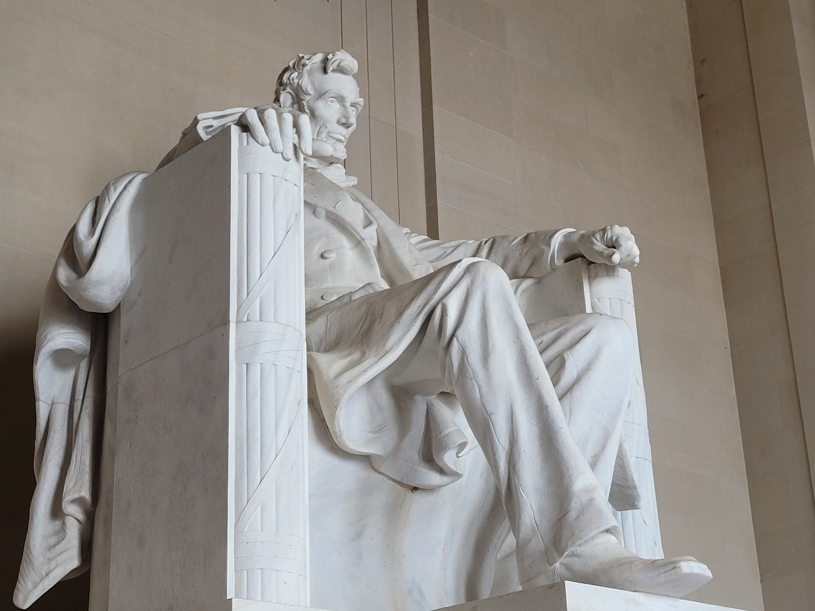 Eestátua represents former president Abraham Lincoln no Memorial em sua homem, um dos destaques do do do d desta do do d desta do do do doce do