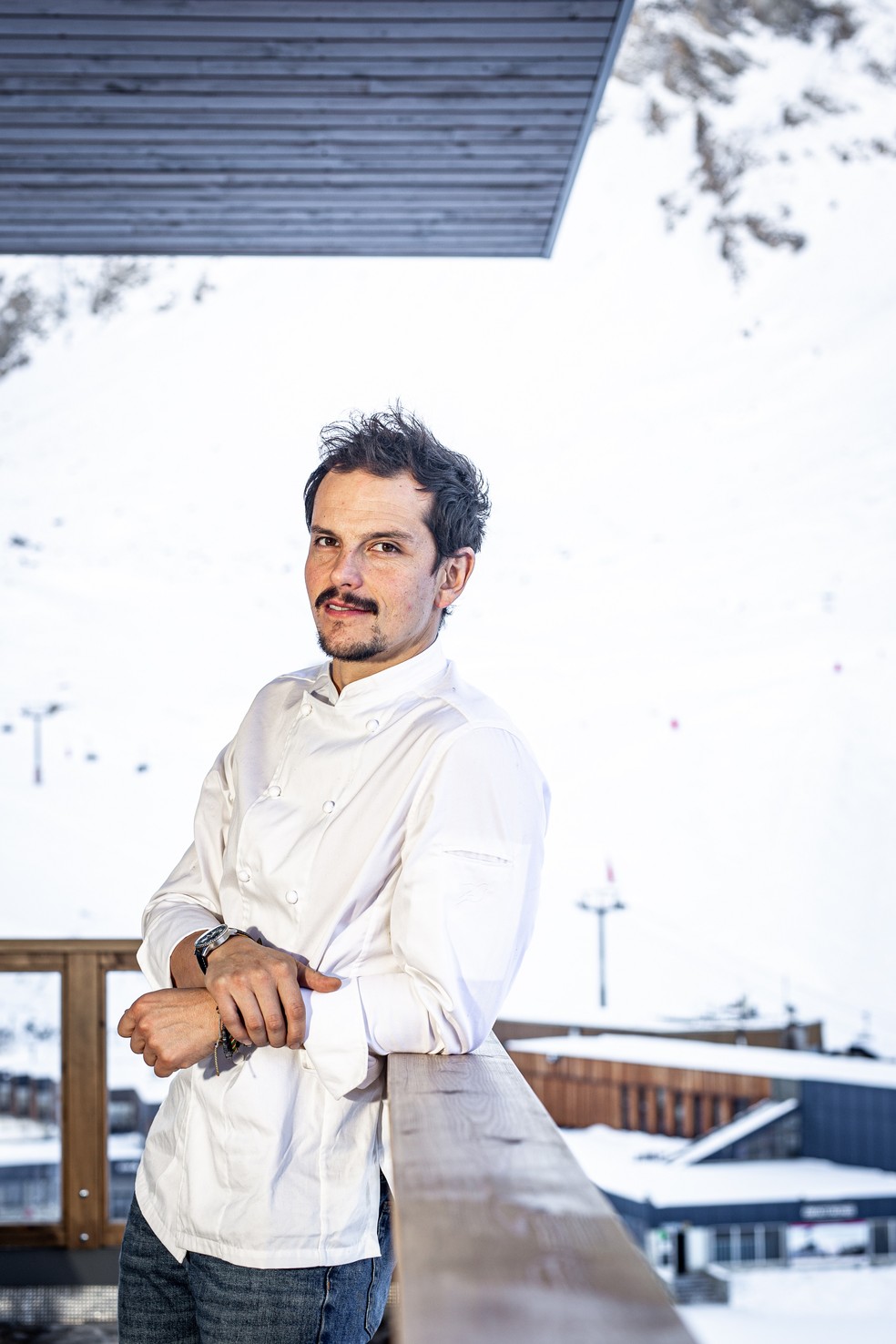 Chef colombiano Juan Arbelaez, do Bazurto, que tem casas em Paris e Tignes — Foto: Divulgação