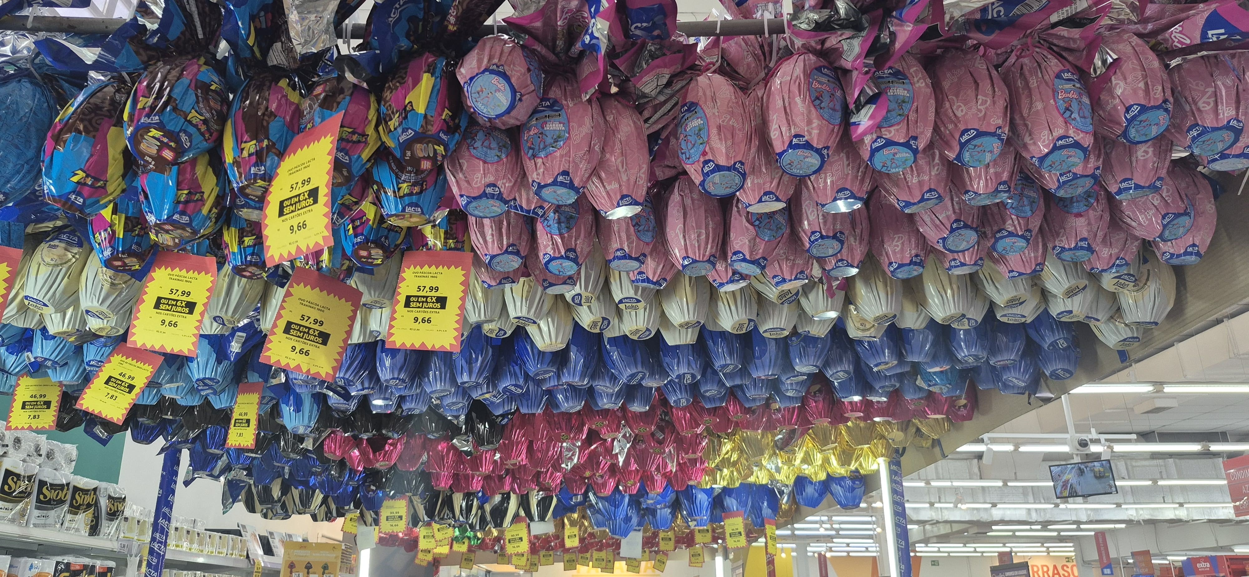 Para o consumidor, vale o 'aumento zero' para repetir a compra do ovo de Páscoa