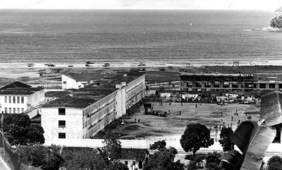 Instituto Penal Cândido Mendes, na Ilha Grande, em 1976 — Foto: Eurico Dantas