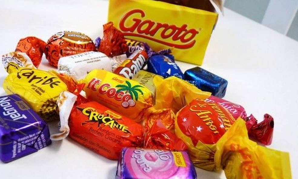 Chocolates Garoto — Foto: Reprodução