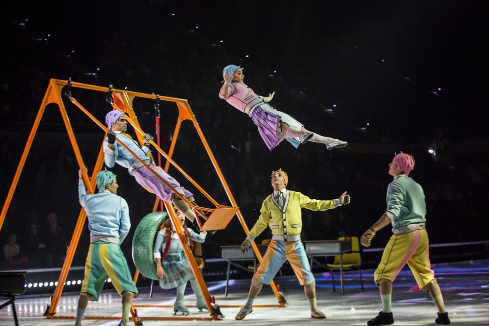 Cena do novo espetáculo do Cirque du Soleil — Foto: Divulgação