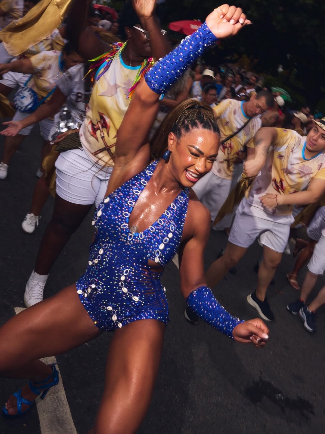 Aline Patriarca, do 'BBB 25', fará sua estreia na Beija-Flor de Nilópolis — Foto: André Duvivier / Reprodução Instagram