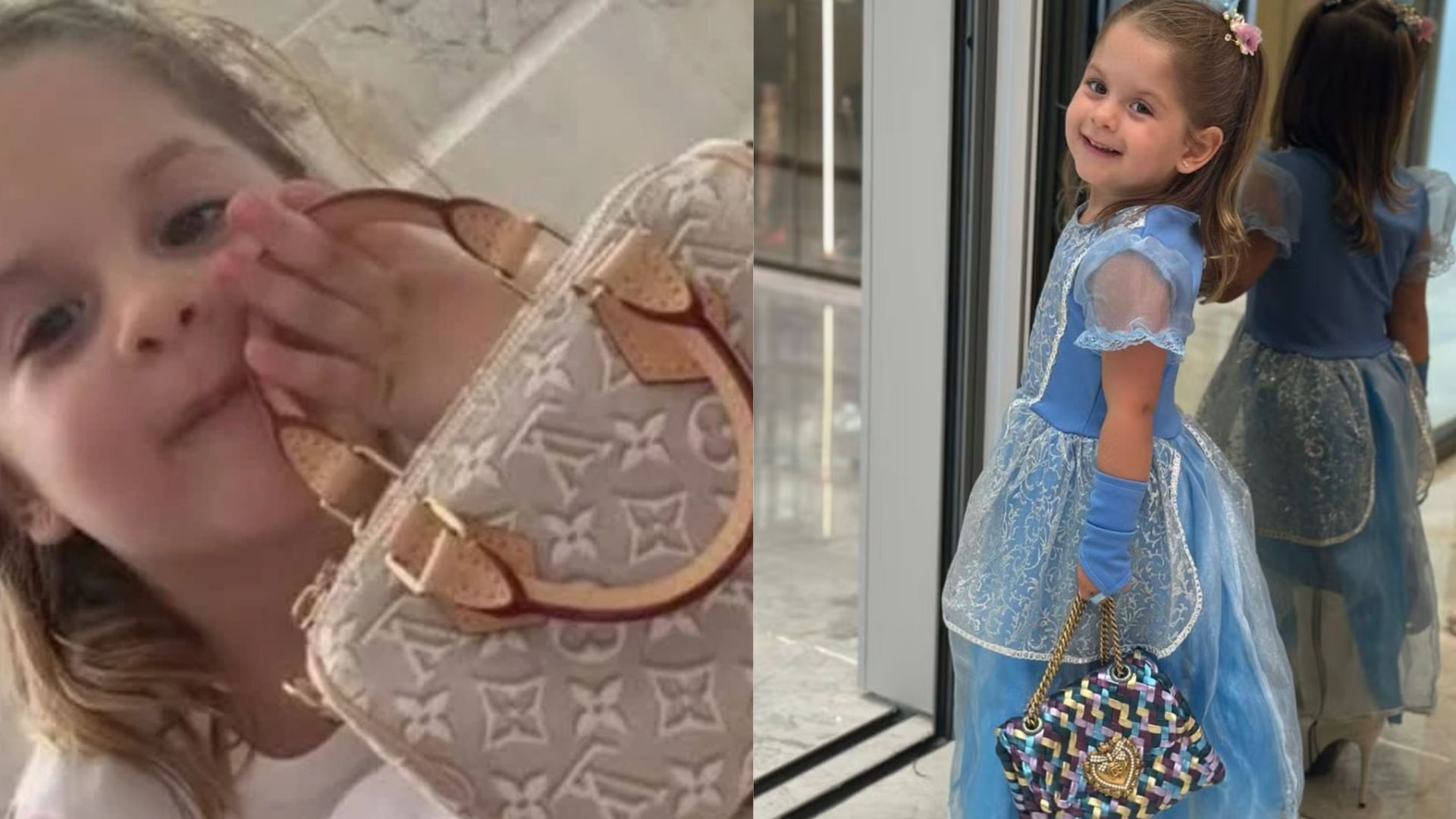 Bolsa de quase R$ 16 mil de Maria Flor chama atenção; veja grifes usadas pelas filhas de Virginia - Foto