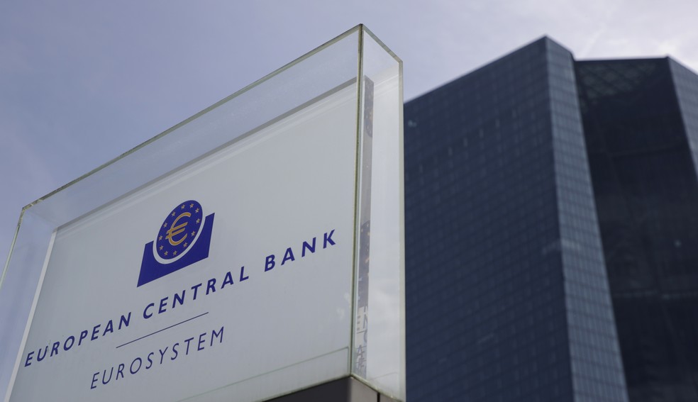 Sede do Banco Central Europeu, em Frankfurt, na Alemanha — Foto: Alex Kraus / Bloomberg