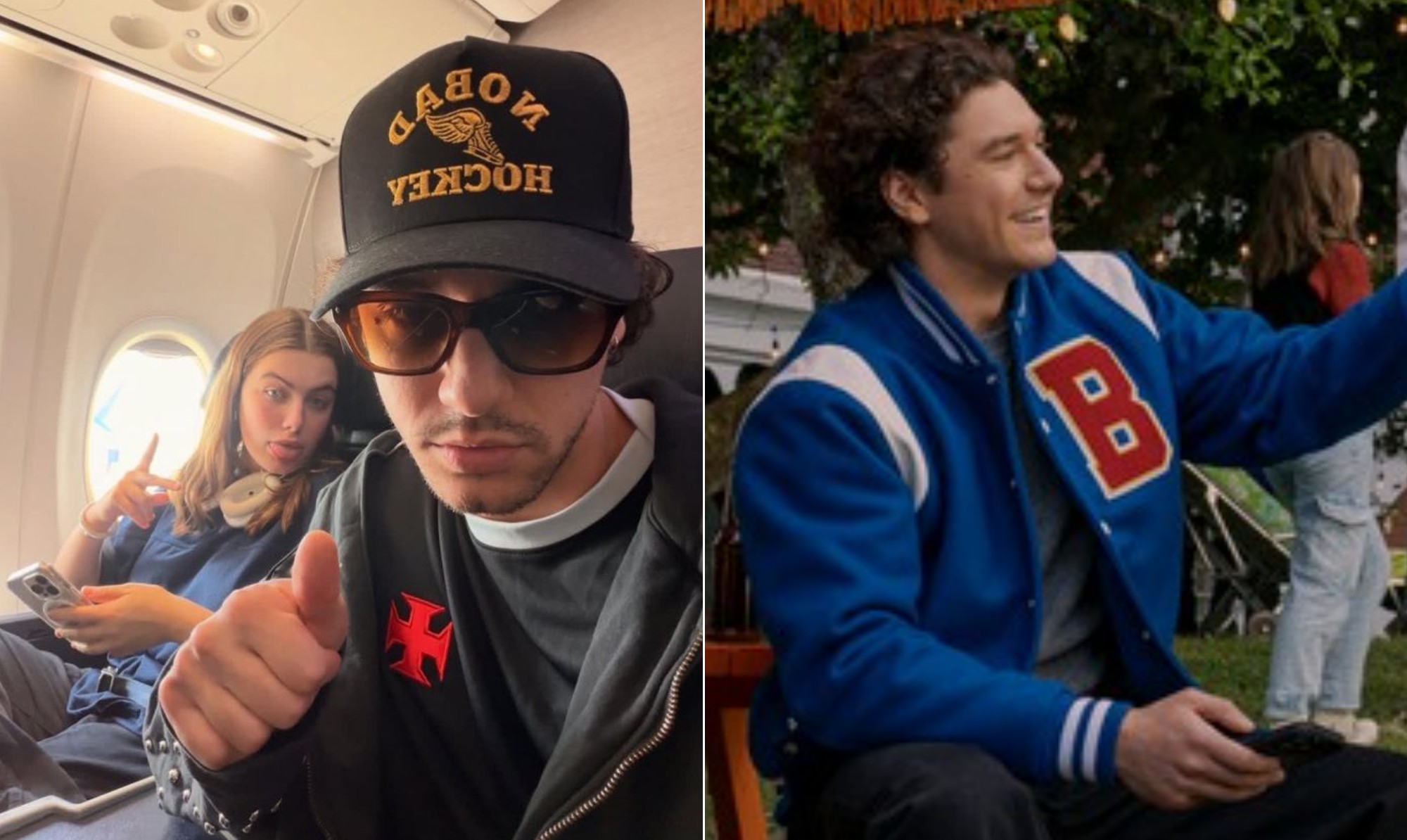 É ele ali? Ator de 'Off Campus' posa com camisa do Vasco durante visita ao Brasil e web reage: 'Agora te amo ainda mais'