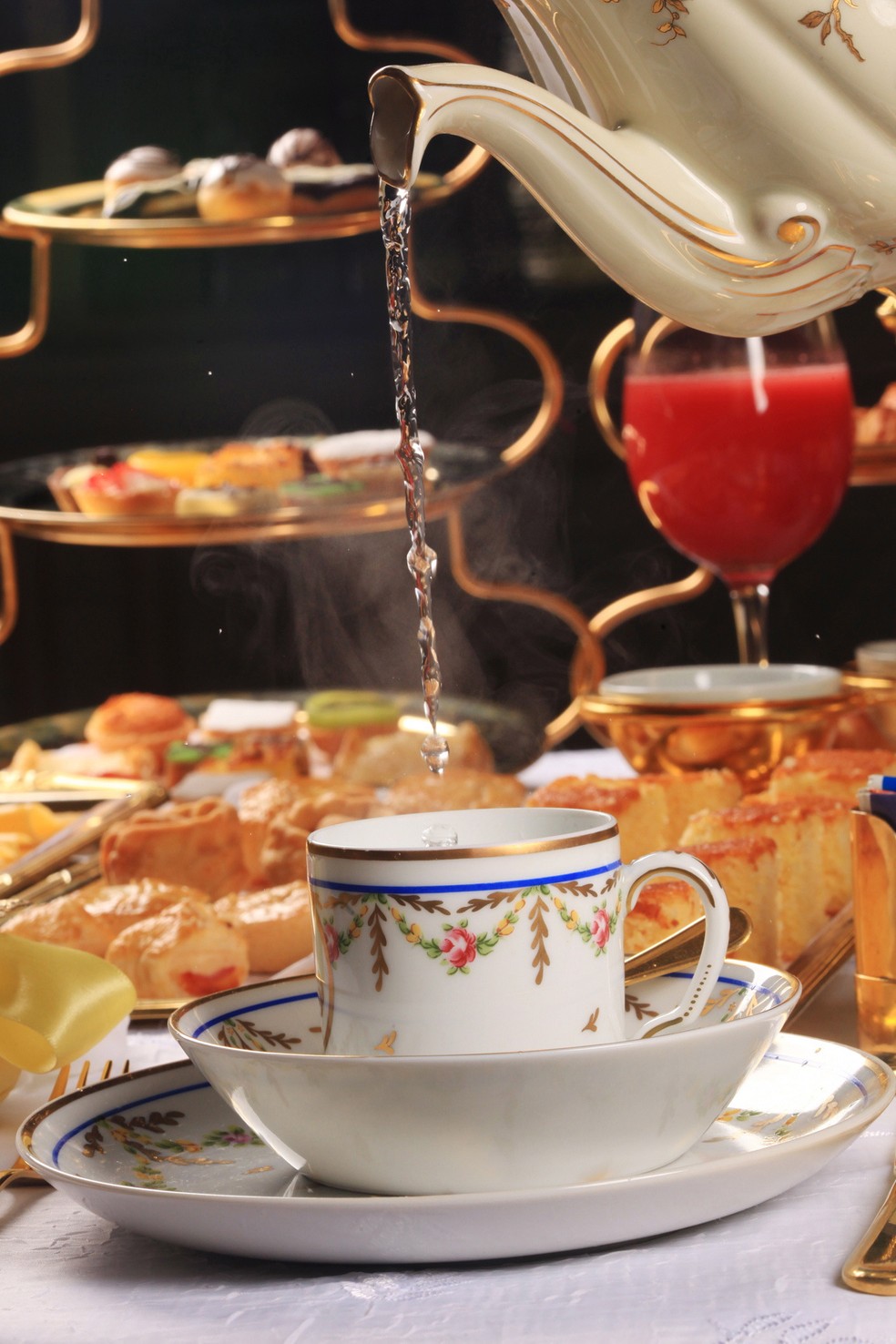Chá musical digno da realeza na Casa Julieta de Serpa — Foto: Divulgação
