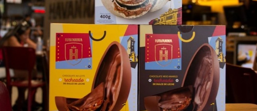 Havanna: ovos de chocolate — Foto: Reprodução