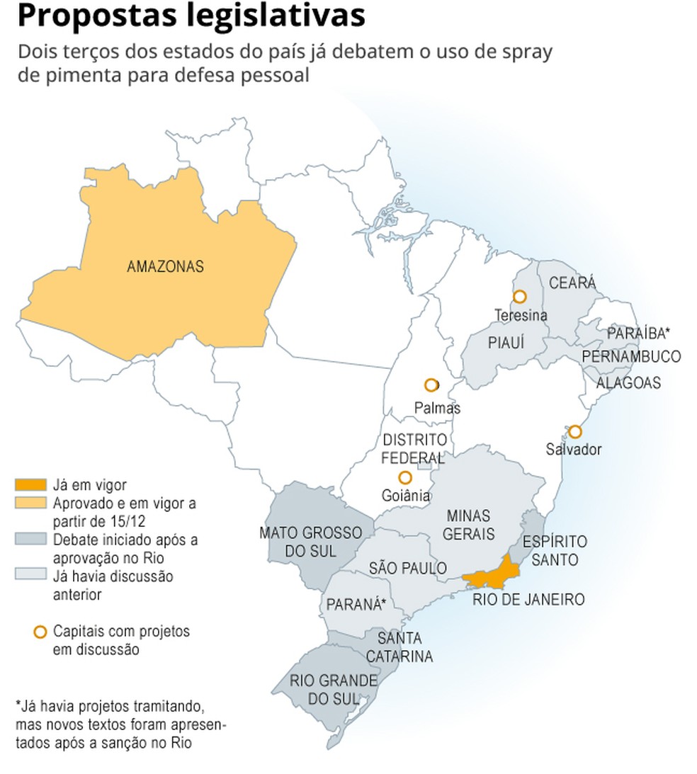 Legislative proposals — Photo: Editoria de Arte