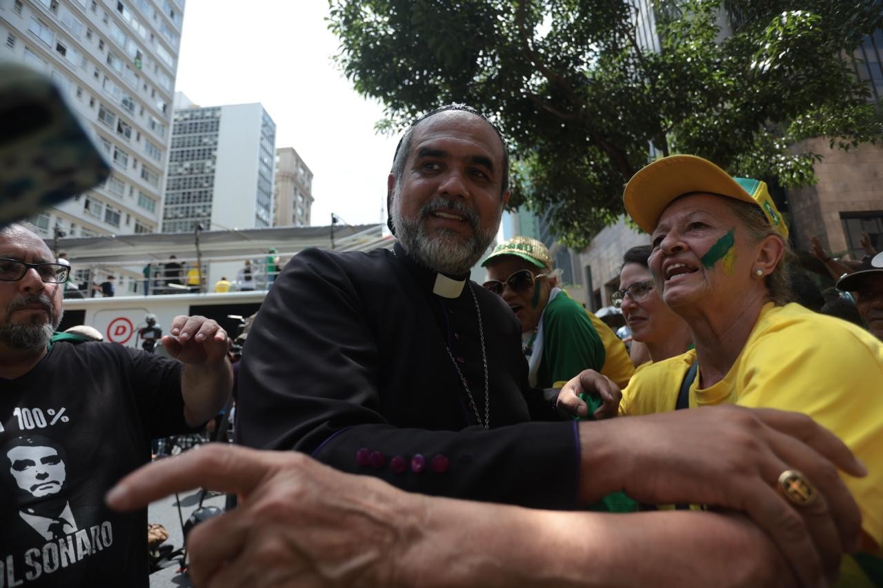 Padre Kelmon, que foi candidato à presidência da República em 2022 — Foto: Maria Isabel Oliveira/Agência O Globo