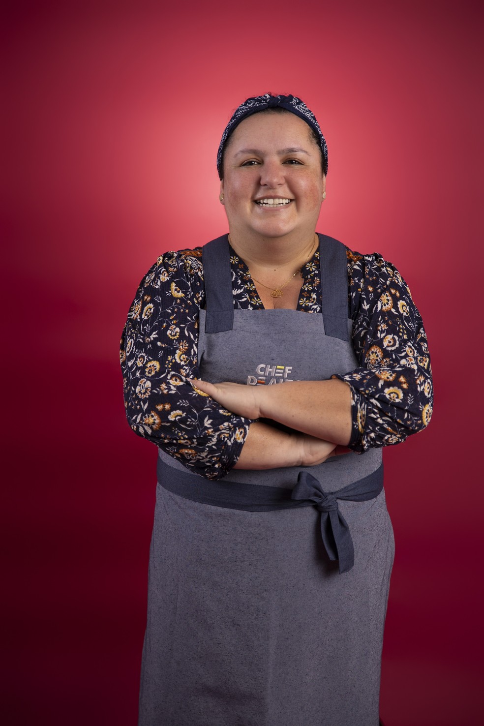 Iara Guimarães, participante do reality show 'Chef de alto nível', no grupo 'cozinheiros profissionais' — Foto: Divulgação/TV Globo/Beto Roma