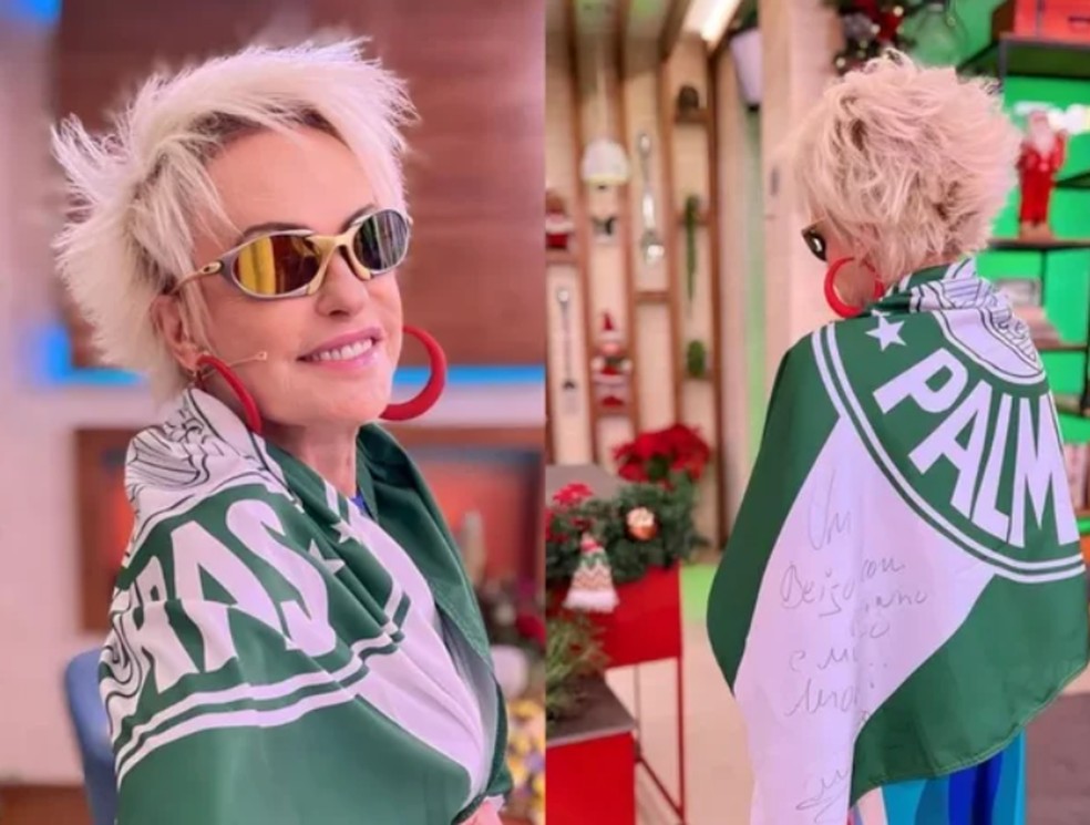 Ana Maria Braga, Palmeiras fan – Photo: Reproduction/Instagram