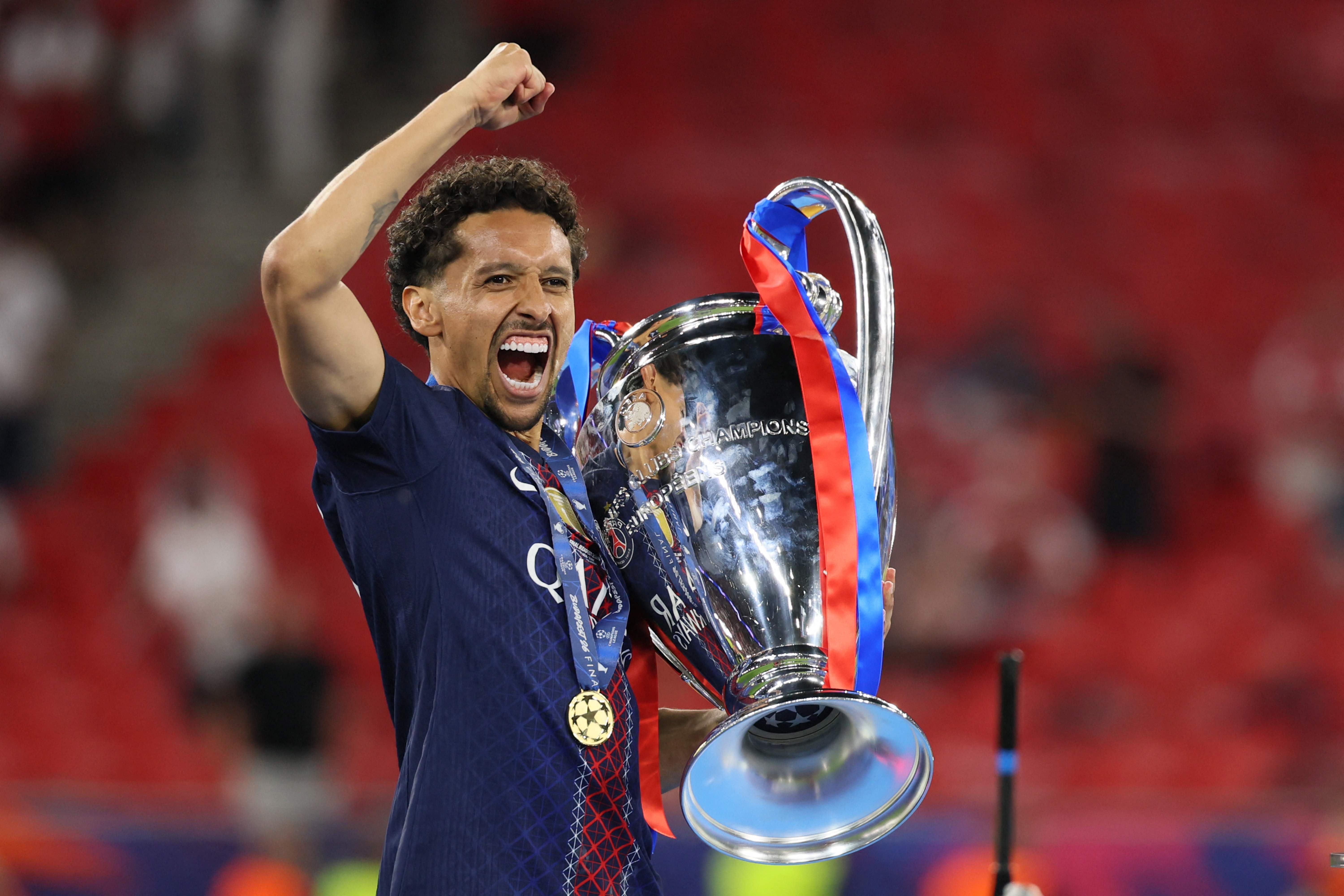 Leitura labial mostra o que Marquinhos disse para consolar Gabriel Magalhães na final da Champions League