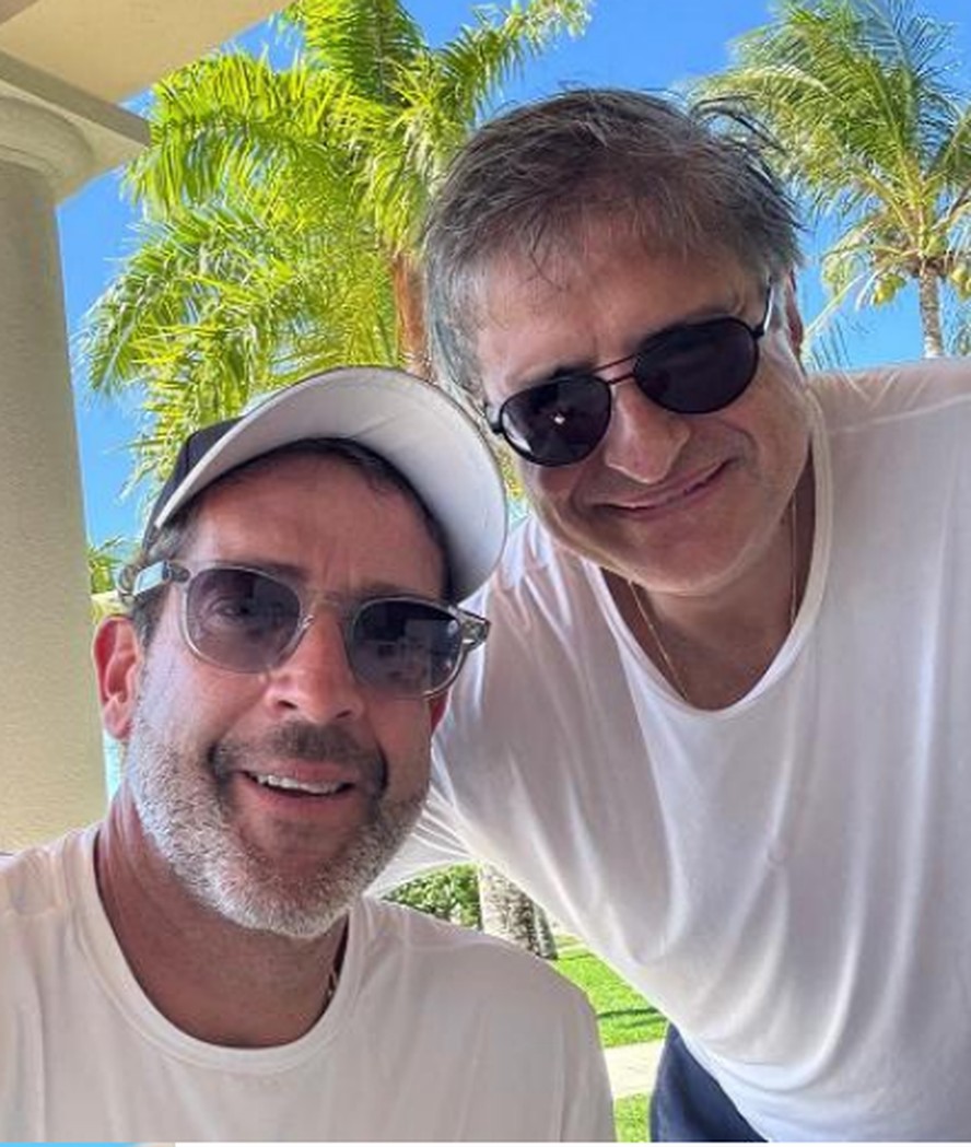 Ciro Soares e Paulo Gonet, em foto enviada a Vorcaro em março de 2025