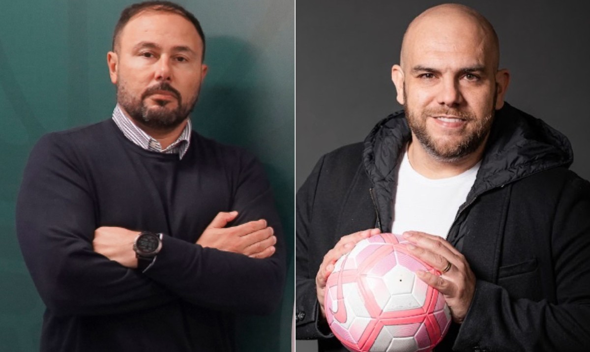 Novos dirigentes do Vasco (Foto: Divulgação/Coritiba/Reprodução)