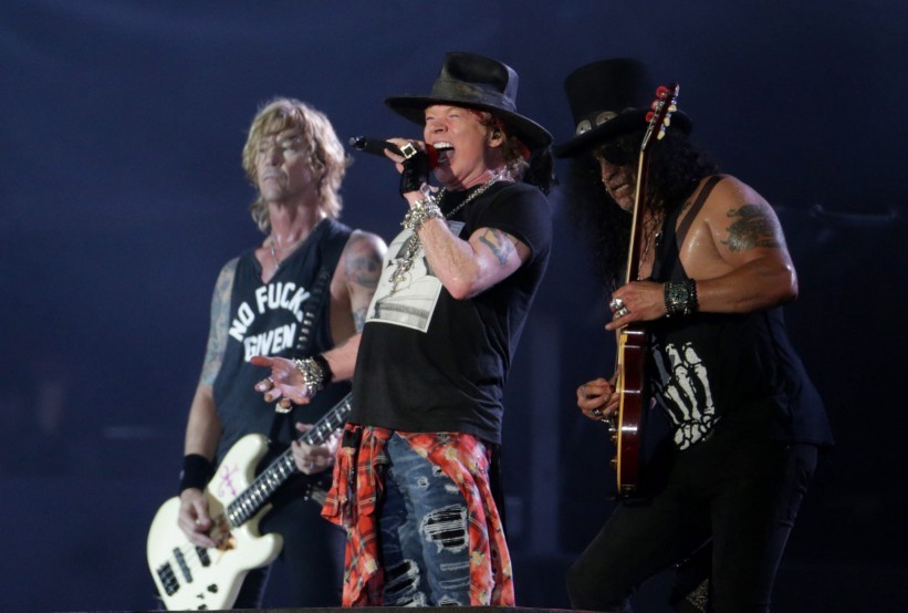 Show do Guns N' Roses no Rock in Rio 2017 &mdash; Foto: M&aacute;rcio Alves