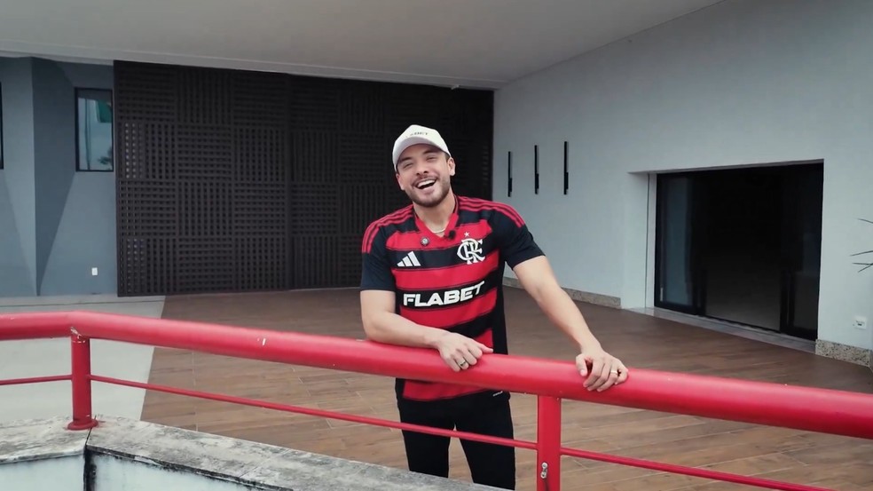 Wesley Savadao supports Flamengo - Photo: Disclosure