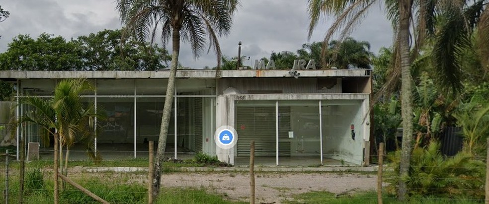 A real fachada da Madeirado hoje; loja diz que mudou de endereço — Foto: Reprodução