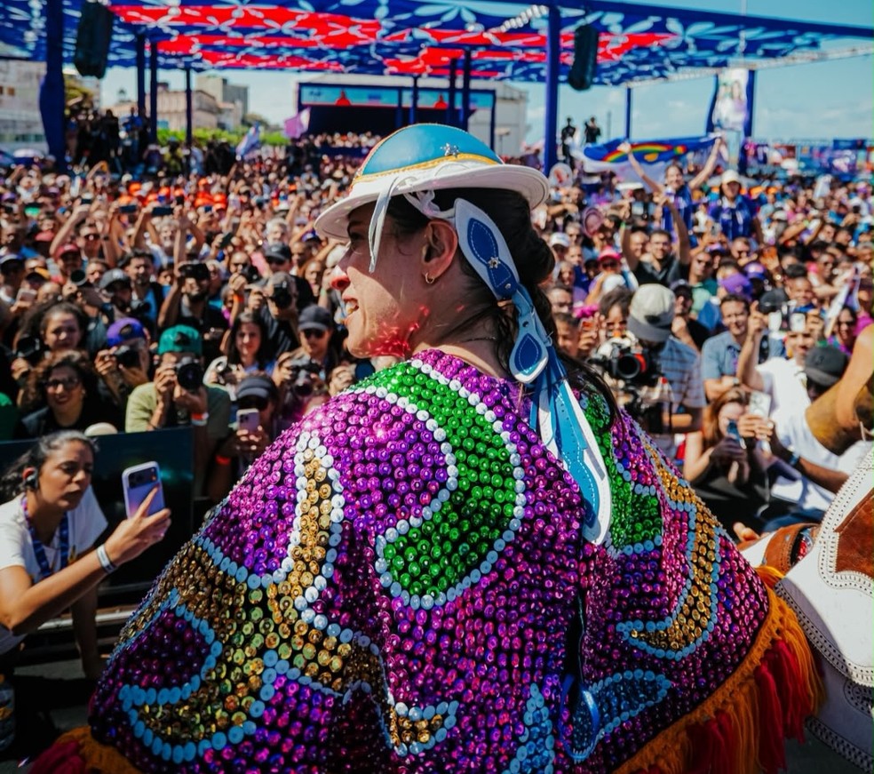 Raquel Lyra (PSD-PE) na conven��o do PSD em Pernambuco - Foto: Reprodu��o/Instagram