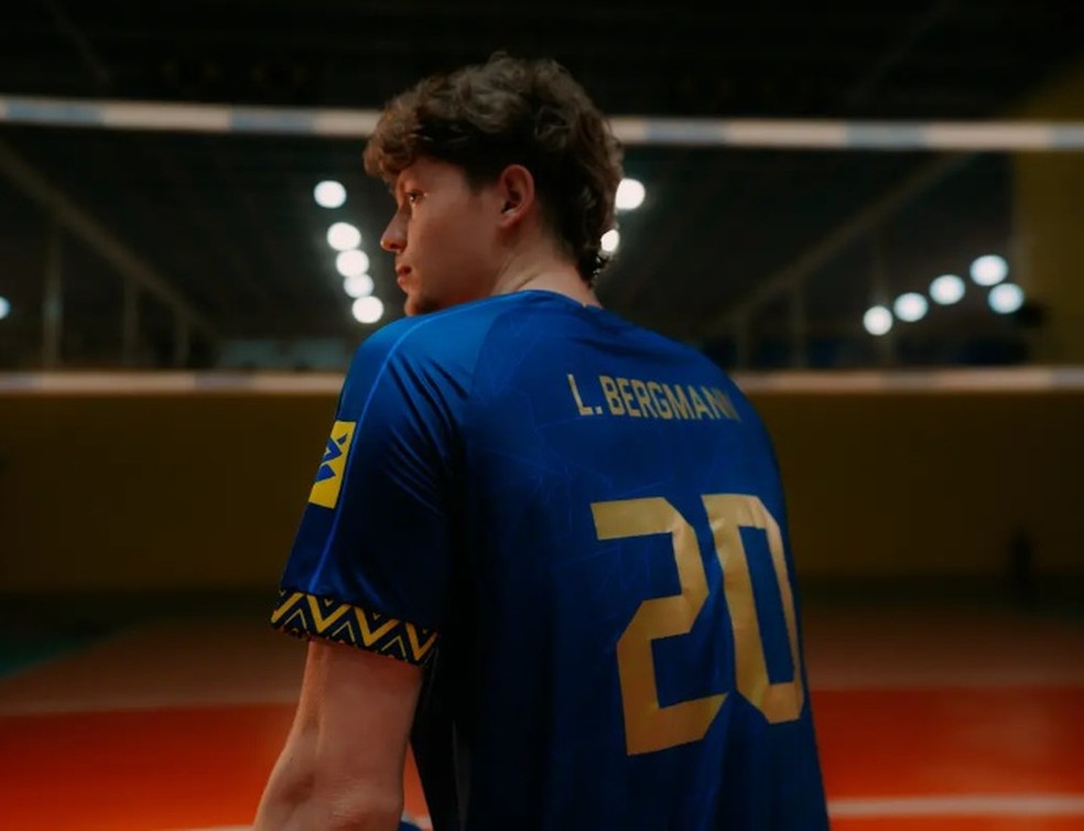 Lukas Bergmann, de 21 anos: caçula mas com experiência olímpica — Foto: Divulgação