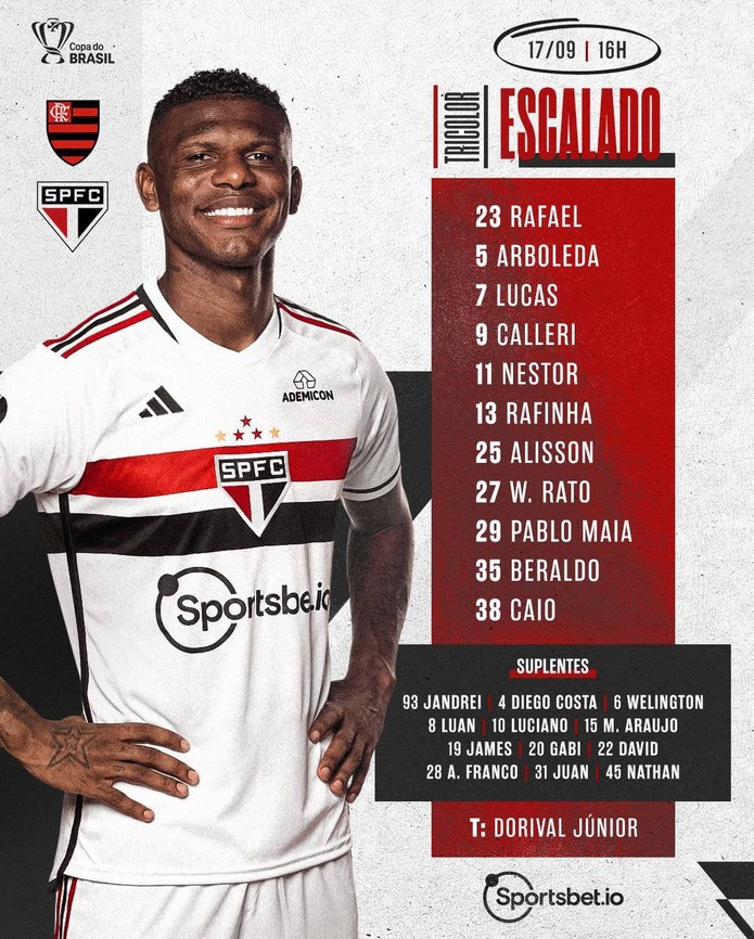 AO VIVO: São Paulo 1 x 1 Flamengo; veja como foi o título tricolor minuto a  minuto