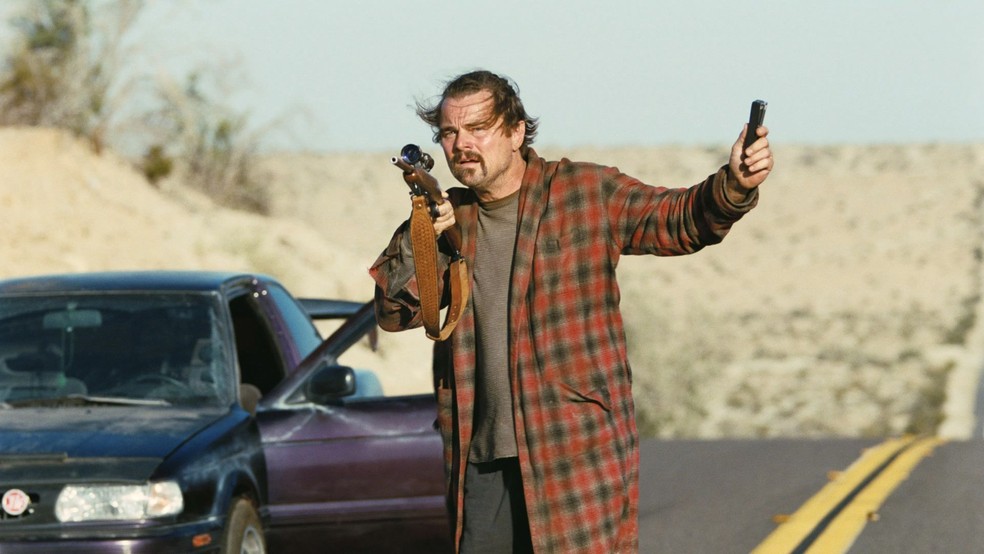 'uma batalha após a outra' leonardo dicaprio — Foto: Divulgação/Warner Bros