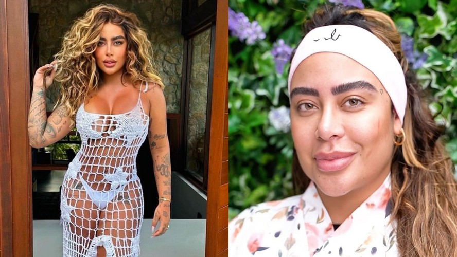 Mudança no rosto de Rafaella Santos viraliza e visual divide opiniões na web: 'Ficou bem pesado'