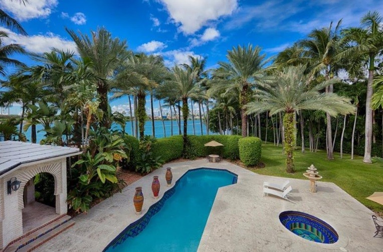 Mansão de Diddy em Biscayne Bay — Foto: Divulgação