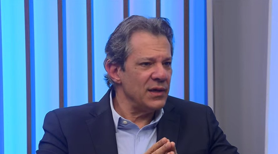 Fernando Haddad (PT), pré-candidato ao governo de São Paulo, durante entrevista à BandNews