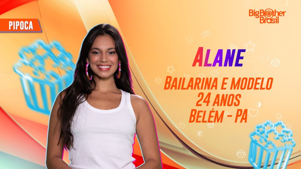 Alane, bailarina e modelo  Foto: Divulgao/TV Globo