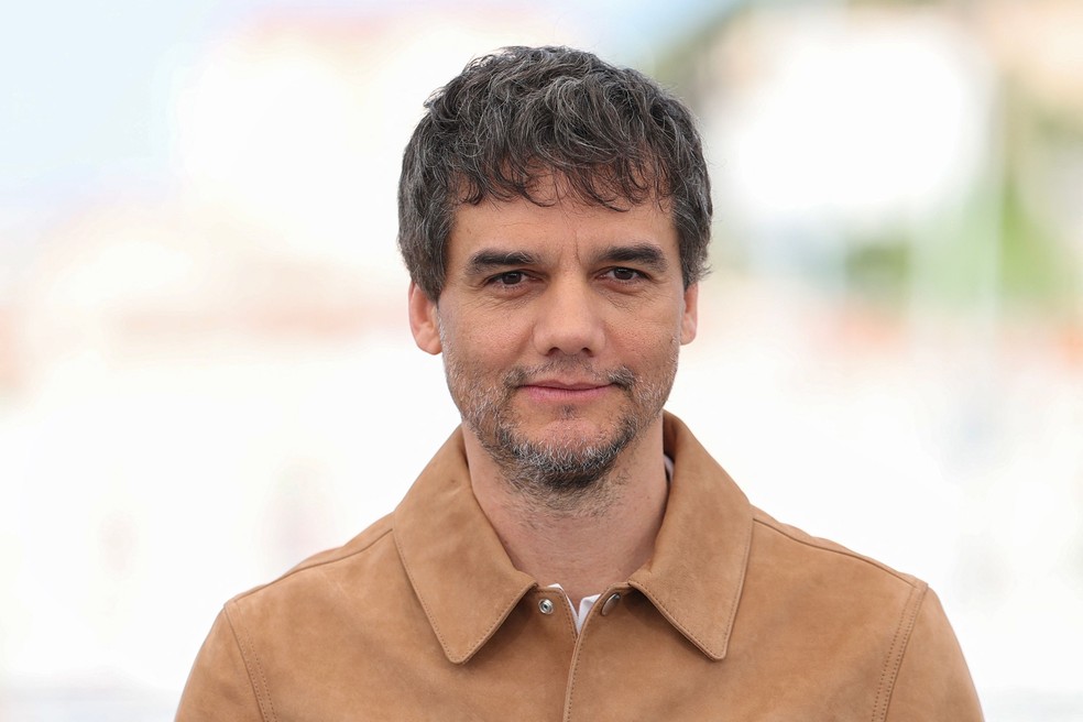 Wagner Moura apresenta "O agente secreto" no Festival de Cannes — Foto: Sameer AL-DOUMY / AFP