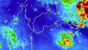 Frente fria avança rumo ao Sudeste e Centro-Oeste, enquanto chuvas fortes afetam Salvador