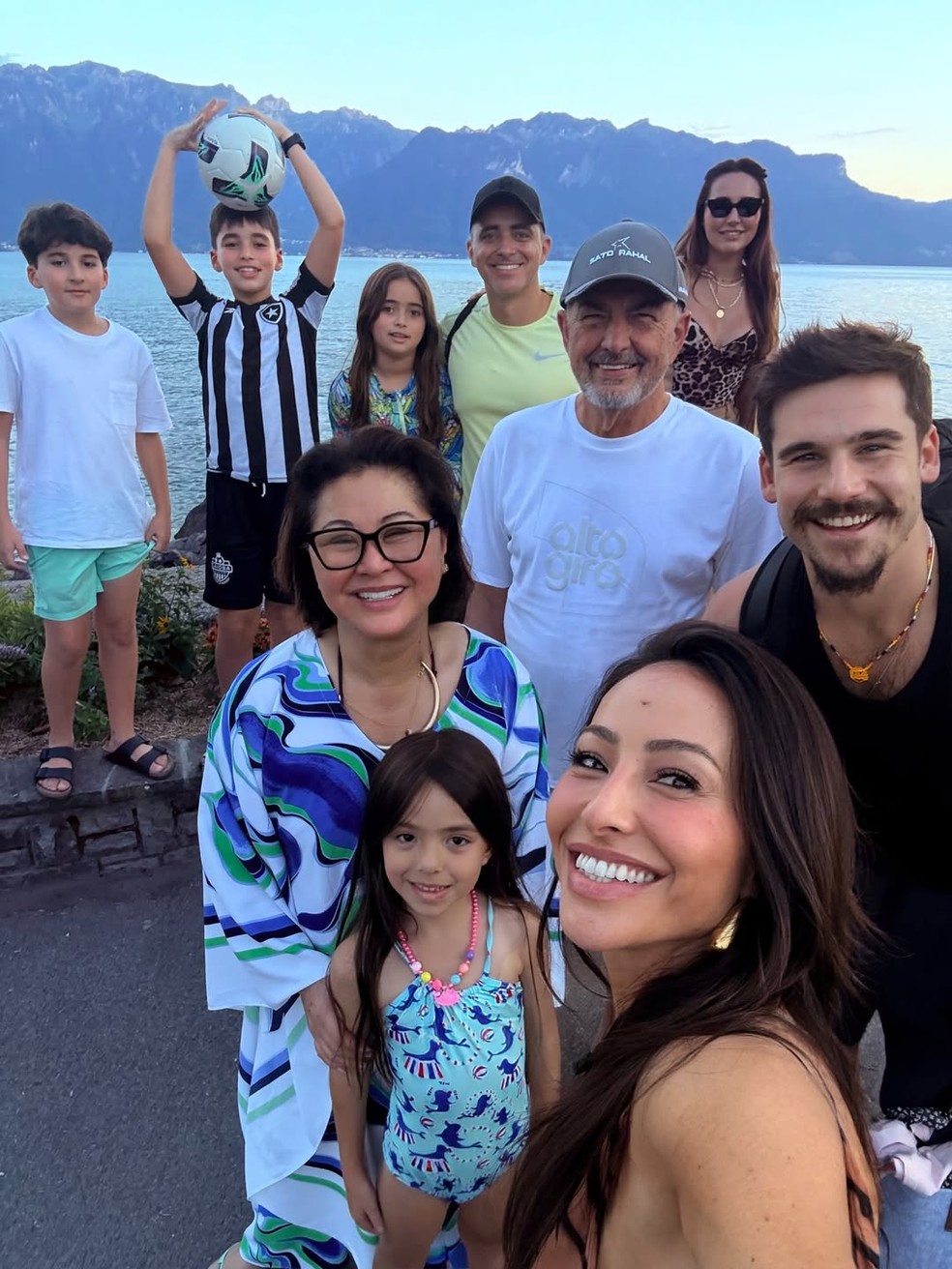 Sabrina Sato exaltou viagem ao lado da família  — Foto: Reprodução Instagram